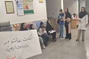 برگزاری جلسه آموزشی خود مراقبتی در پیاده روی اربعین 1405، در شبکه بهداشت و درمان اسلامشهر